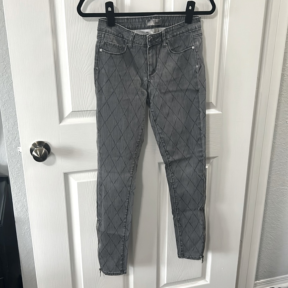 Gray Paige Jeans